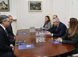 Հանդիպում Եկեղեցիների համաշխարհային խորհրդի և Վատիկանի միջև հանձնախմբի ատենապետի հետ