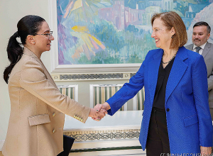 Генеральный прокурор Анна Вардапетян встретилась сегодня с Чрезвычайным и Полномочным Послом США в РА