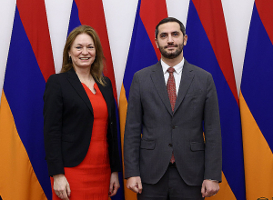 Рубен Рубинян принял посла Нидерландов в РА