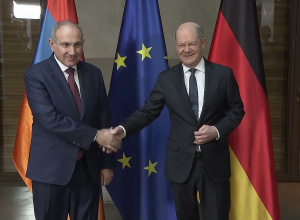 Նիկոլ Փաշինյանը Մյունխենում հանդիպում է ունեցել Օլաֆ Շոլցի հետ