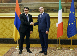 Спикер НС РА встретился со спикером Палаты депутатов Италии