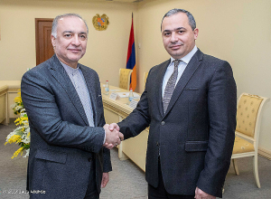 ՀՀ քննչական կոմիտեի նախագահ Արթուր Պողոսյանը հանդիպել է ՀՀ-ում ԻԻՀ արտակարգ և լիազոր դեսպանին