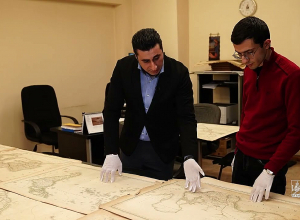 Երևանին է նվիրաբերվել 19 րդ դարի աշխարհի եզակի ատլաս քարտեզներից մեկը