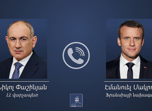 Փաշինյանը և Մակրոնը քննարկել են Հայաստան-Ադրբեջան խաղաղության համաձայնագիրը