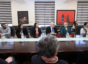 Ժաննա Անդրեասյանը հանդիպել է «Մանուշյանական շաբաթ» ծրագրի ֆրանսիացի գործընկերներին