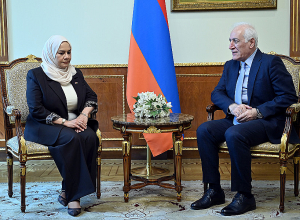 Վահագն Խաչատուրյանն ընդունել է Հայաստանում ԱՄԷ դեսպանին