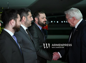 Գերմանիայի նախագահ Ֆրանկ-Վալտեր Շտայնմայերը ժամանել է Հայաստան
