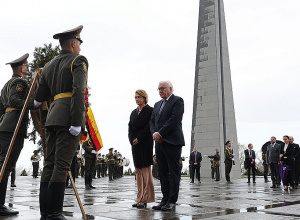 Գերմանիայի նախագահն այցելել է Հայոց ցեղասպանության հուշահամալիր (լուսանկարներ)