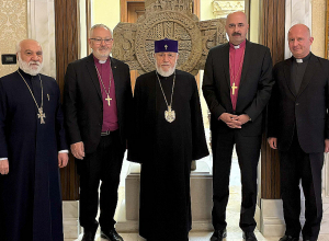 Ամենայն Հայոց Կաթողիկոսն ընդունեց Հունգարիայի Եկեղեցիների էկումենիկ խորհրդի պատվիրակությանը