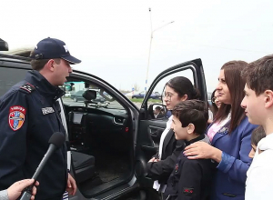 Կոտայքի պարեկները դպրոցականների հետ գործնական պարապմունք են անցկացրել