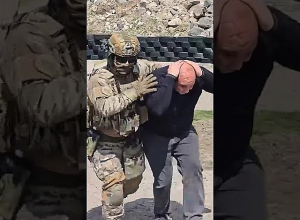 Քրեական ոստիկանների  ցուցադրական վարժանքը