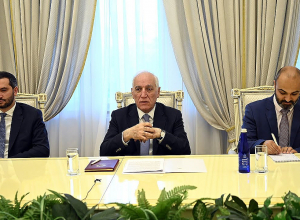 Նախագահ Վահագն Խաչատուրյանն ընդունել է ԵԽԽՎ նախագահ Թեոդորոս Ռուսոպուլոսին