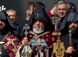 Կաթողիկոսը Ծիծեռնակաբերդում էր