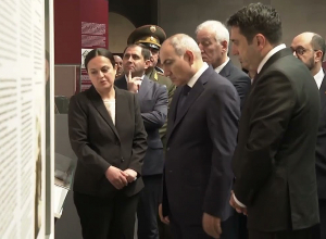 Վարչապետը ծանոթացել է Հայոց ցեղասպանությանը նվիրված նոր ցուցադրությանը