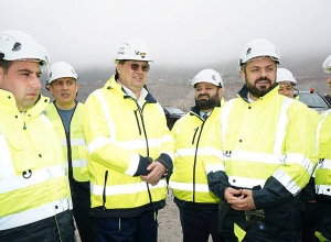 Նախարարներն այցելել են «Զանգեզուրի պղնձամոլիբդենային կոմբինատ»