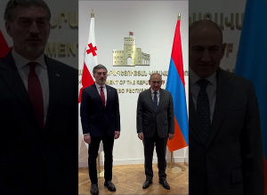 Հյուրընկալեցի պաշտոնական այցով Հայաստանում գտնվող Վրաստանի նախագահ Միխեիլ Կավելաշվիլիին