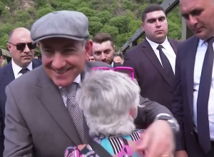 Ալավերդու «Սանահին կայարան» թաղամասում տեղադրվել է ժամանակավոր մետաղական կամուրջ