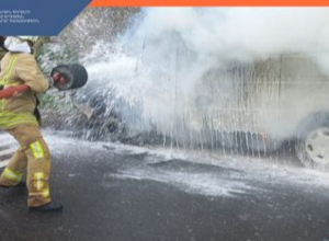 Այրվել է բեռնատարի խցիկը