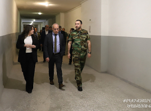 Արդարադատության փոխնախարարը և ՔԿԾ պետը այցելել են «Արմավիր» ՔԿՀ՝ հանդիպելով նաև ցմահ դատապարտյալներին