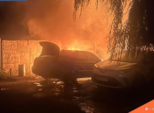 Կայանած ավտոմեքենայում հրդեհ բռնկվել