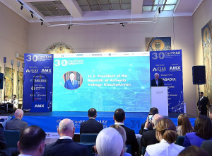 Նախագահը մասնակցել է Եվրասիական կապիտալի շուկաների միության 30 ամյակին նվիրված համաժողովին