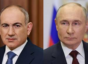 Պուտինը շնորհավորել է Փաշինյանին տարեդարձի կապակցությամբ