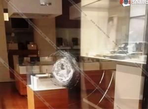 Էռնեստ Թելմանի անվան թիվ 13 դպրոցի պատուհանների վրա հայտնաբերվել են կրակոցի հետքեր