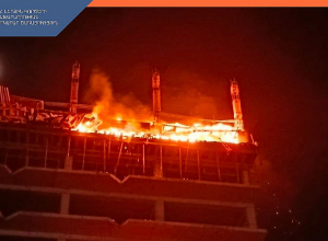 Հրդեհ Առնո Բաբաջանյան փողոցում