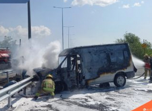 ՃՏՊ՝ հրդեհի բռնկմամբ․ տուժածներ չկան