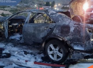 Ավտովթար՝ հրդեհի բռնկմամբ․ կան տուժածներ