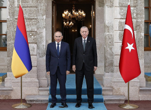 Ստամբուլում կայացել է Նիկոլ Փաշինյանի եւ Ռեջեփ Թայիփ Էրդողանի հանդիպումը