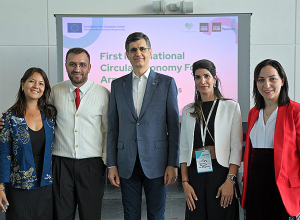 Ucom’s General Director Joined the International CirculUP! Forum to Foster Circular Innovation in Armenia