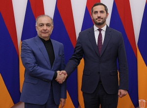 Ռուբեն Ռուբինյանն ընդունել է ՀՀ-ում Իրանի դեսպանին