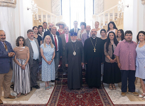 Ամենայն Հայոց Կաթողիկոսն ընդունեց ԱՄՆ Հայոց Արևելյան թեմի ուխտավորներին