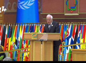 Վահագն Խաչատուրյանի ելույթը Թուրքմենբաշիում՝ «Դեպի ծով ելք չունեցող երկրների երրորդ համաժողովին»