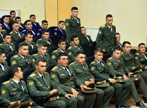 Տեղի է ունեցել շրջանավարտների հետագա ծառայության վայրերի ընտրության ու սպայական պաշտոնների նշանակման վիճակահանությունը