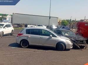 Բախվել են ավտոմեքենաներ․ կան տուժածներ