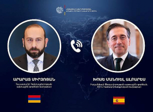 Հայաստանի և Իսպանիայի ԱԳ նախարարների հեռախոսազրույցը