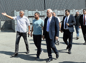 Հանրապետության նախագահ Վահագն Խաչատուրյանը Կոտայքի մարզում ծանոթացել է ինտենսիվ այգեգործության ծրագրին