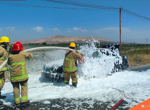 Հրդեհ ավտոմեքենայում