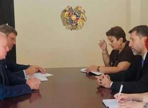 Միջազգային իրավական հարցերով ՀՀ ներկայացուցիչը և ՌԴ դեսպանը քննարկել են մի շարք միջպետական իրավական հարցեր