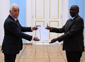 Վահագն Խաչատուրյանին իր հավատարմագրերն է հանձնել Հայաստանում Բուրունդիի նորանշանակ դեսպանը