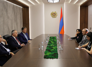 Արմեն Գրիգորյանն ընդունել է Ամերիկայի հայկական համագումարի պատվիրակությանը