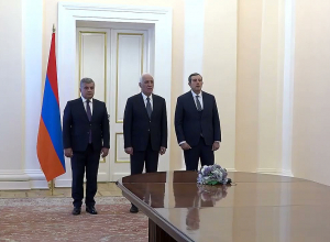 Հանրապետության նախագահի նստավայրում տեղի է ունեցել դատավորի երդման արարողություն