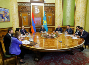 Կայացել է Հայաստանի և Ղազախստանի միջև տնտեսական համագործակցության միջկառավարական հանձնաժողովի նիստը