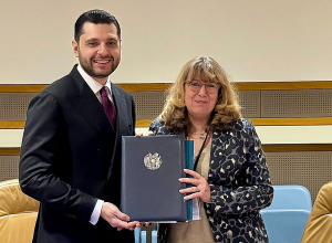 Համբարձում Մաթևոսյանը և Կենսաբանական բազմազանության մասին կոնվենցիայի գործադիր քարտուղարը համաձայնագիր են ստորագրել