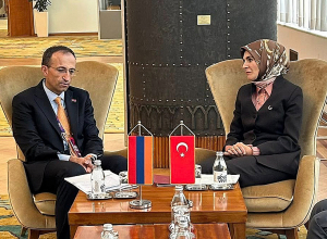 Արսեն Թորոսյանը Բելգրադում հանդիպել է Թուրքիայի սոցիալական ծառայությունների նախարարի հետ