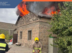 Հրդեհ Արտաշատ քաղաքում