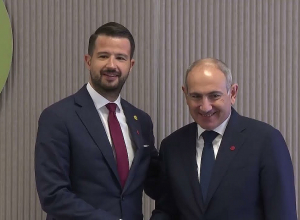 Չեռնոգորիայի նախագահ Ժակով Միլատովիչի հետ քննարկել է երկկողմ համագործակցության  հարցեր