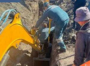 Վաղաշենում փլուզում. փրկարարները դուրս են բերել տիղմում արգելափակված աշխատողին